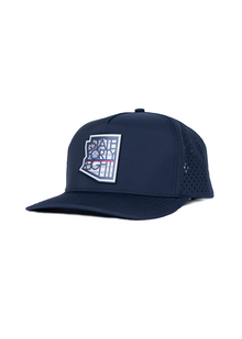  Curved Snapback Hat First Responders | Navy Blue