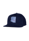 Snapback Corduroy Hat First Responders | Navy Blue