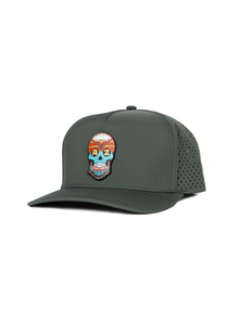  Curved Snapback Hat State Of Mind | Steel Green
