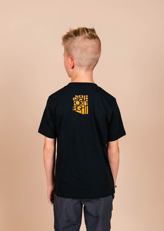 Youth Crew Neck Valley State of Mind | Black