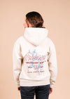 Men's Hooded Sweatshirt Wild and Free | Ivory