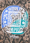 Men's Boxy Crew Neck Reptile Ring | Snakeskin  - State Forty Eight