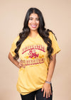 Men’s Crew Neck ASU Desert Sparky | Mustard