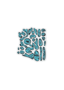  Sticker | Turquoise Jewel