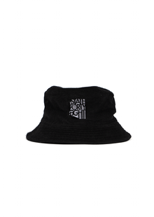  Corduroy Bucket Hat Classic | Black & Grey