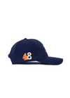 Snapback Performance Hat d.hudson | Navy Blue & White