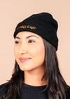 Cable Beanie Gradient Canyon | Black