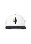 Snapback Hat Cactus Crush | White & Black