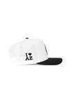 Snapback Hat Cactus Crush | White & Black