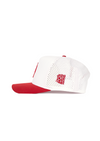 Snapback Hat Cactus Crush | White & Red