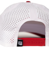 Snapback Hat Cactus Crush | White & Red