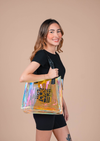 Clear Iridescent Bag