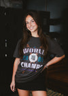 Men's Crew Neck 2001 World Champs | Faded Black