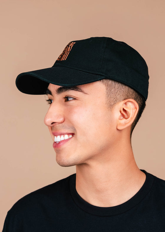 Dad Hat Classic | Black & Copper