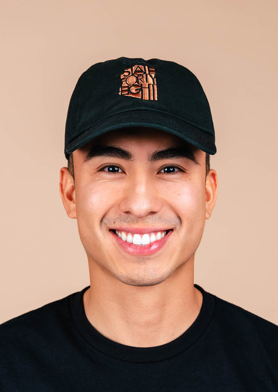 Dad Hat Classic | Black & Copper