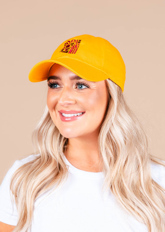 Dad Hat Classic | Gold & Maroon