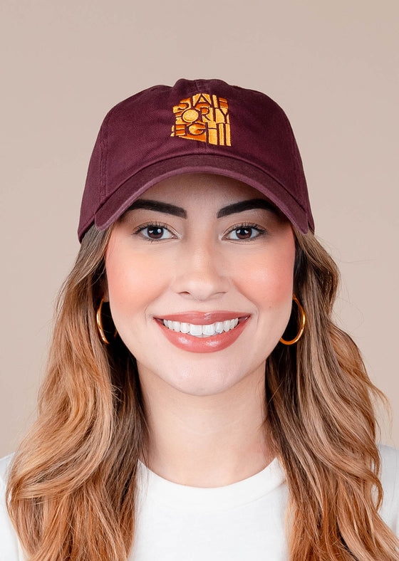 Dad Hat Classic | Maroon &amp; Gold