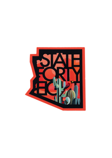 State Forty Eight Mens Bird City Red Crew