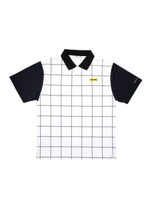  Men’s Polo “Locals Only” | White & Black