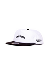 Snapback Hat “Locals Only” | White & Black