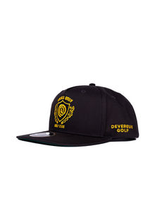  Snapback Hat “Locals Only | Black & Yellow