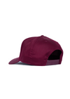 Frame Snapback Hat SFE Distressed Flag | Maroon - State Forty Eight