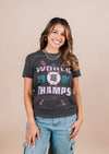 Women's Crew Neck 2001 World Champs | Faded Black - State Forty Eight