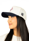 Frame Snapback Hat Cactus Crush USA | Natural & Midnight  