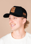 Frame Snapback Hat Classic | Black & Copper