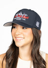 Frame Snapback Hat Raised to Run Free | Navy