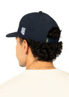 Frame Snapback Hat Raised to Run Free | Navy