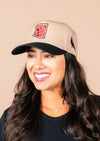 Frame Snapback Hat SFE Khaki Bird | Black & Khaki