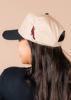 Frame Snapback Hat SFE Khaki Bird | Black & Khaki