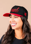 Frame Snapback Hat SFE Loyal | Red & Black