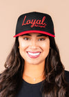Frame Snapback Hat SFE Loyal | Red & Black