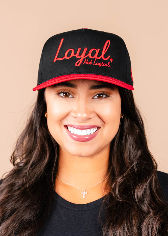 Frame Snapback Hat SFE Loyal | Red & Black