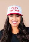 Frame Snapback Hat SFE Tight Ends | Red & White