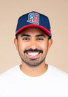 Frame Snapback Rope Hat Patriotic | Red, White, & Blue