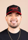Frame Snapback Hat SFE Loyal | Red & Black - State Forty Eight