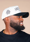 Frame Snapback Hat She's A Beaut! | Natural & Black