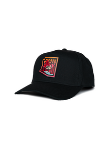  Frame Snapback Hat Take Flight | Black