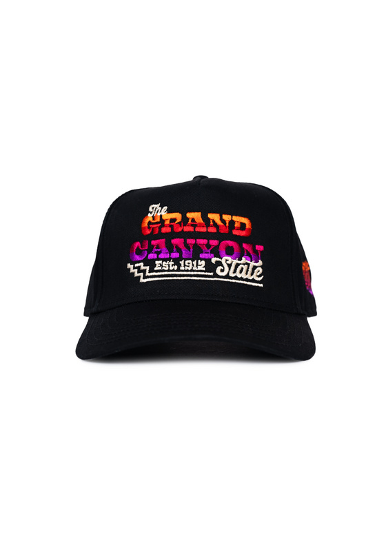 Frame Snapback Hat Grand Canyon | Black