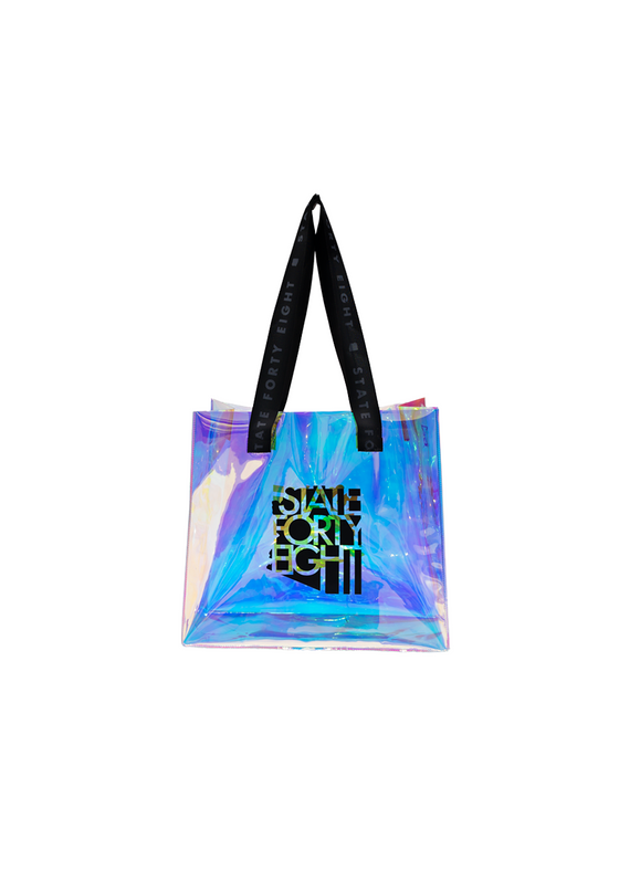 Clear Iridescent Bag