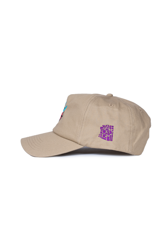 Framed Soft Snapback Hat Valley Hoop | Khaki