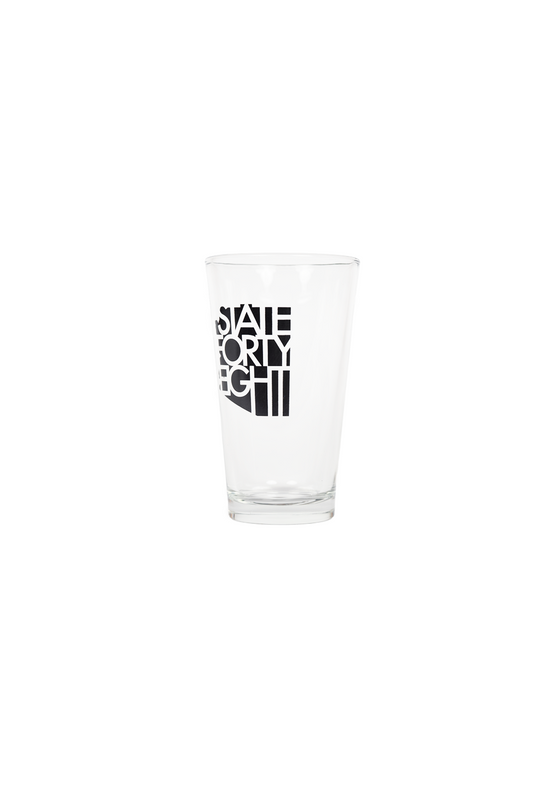 Pint Glassware Classic | Black