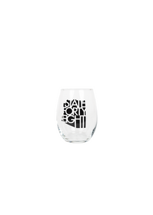  Stemless Wine Glass Classic | Black