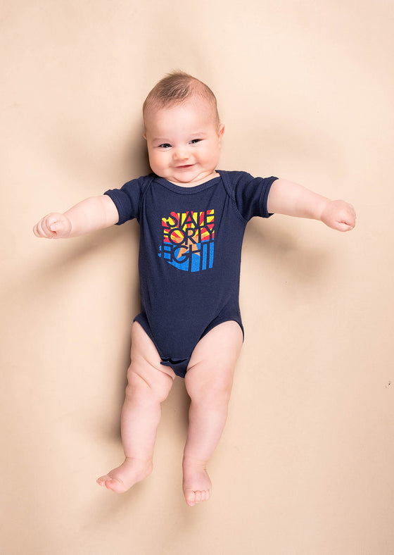 Infant Onesie SFE Flag | Navy