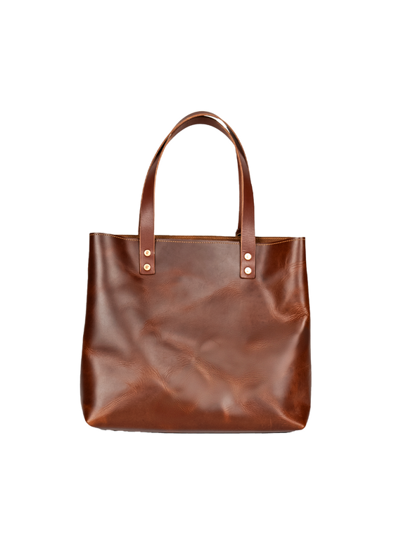 Leather Tote Bag | Oxford Natural