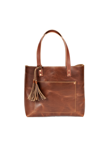  Leather Tote Bag | Oxford Natural