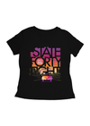 Women's Relaxed V-Neck What A Deal May | Black